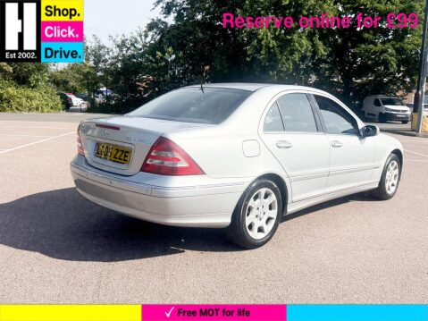 Mercedes-Benz C Class 1.8 C200 Kompressor Elegance SE 4dr 6