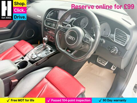 Audi S5 3.0 TFSI V6 Black Edition Sportback S Tronic quattro Euro 5 (s/s) 5dr 44