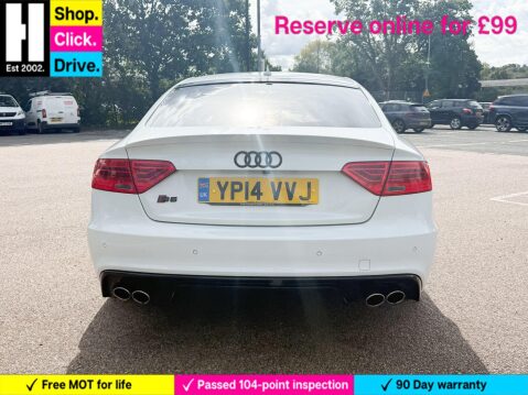 Audi S5 3.0 TFSI V6 Black Edition Sportback S Tronic quattro Euro 5 (s/s) 5dr 5