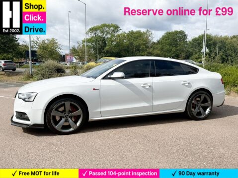 Audi S5 3.0 TFSI V6 Black Edition Sportback S Tronic quattro Euro 5 (s/s) 5dr 7