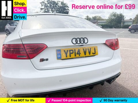 Audi S5 3.0 TFSI V6 Black Edition Sportback S Tronic quattro Euro 5 (s/s) 5dr 16