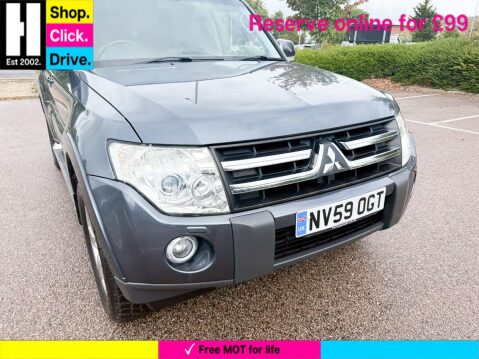 Mitsubishi Shogun 3.2 DI-DC Elegance Auto 4WD Euro 4 5dr LWB 12