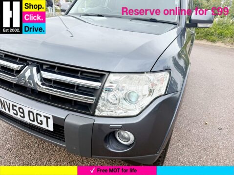 Mitsubishi Shogun 3.2 DI-DC Elegance Auto 4WD Euro 4 5dr LWB 25