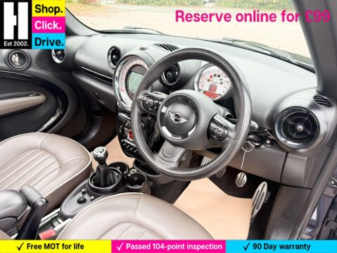 Mini Countryman 1.6 Cooper S ALL4 Euro 5 (s/s) 5dr 43