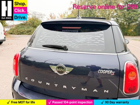 Mini Countryman 1.6 Cooper S ALL4 Euro 5 (s/s) 5dr 20