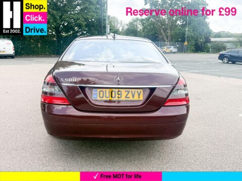 Mercedes-Benz S Class 5.5 S500L V8 G-Tronic Euro 4 4dr 7