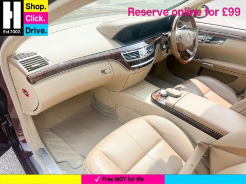 Mercedes-Benz S Class 5.5 S500L V8 G-Tronic Euro 4 4dr 65