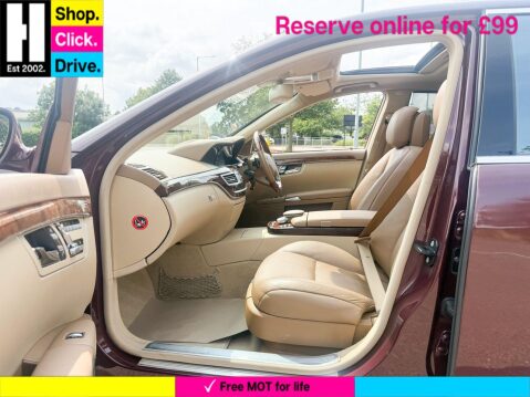 Mercedes-Benz S Class 5.5 S500L V8 G-Tronic Euro 4 4dr 63