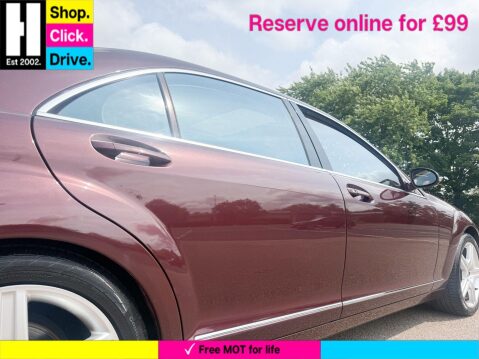 Mercedes-Benz S Class 5.5 S500L V8 G-Tronic Euro 4 4dr 19