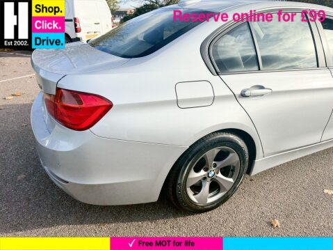 BMW 3 Series 2.0 320d ED EfficientDynamics Auto Euro 5 (s/s) 4dr 12