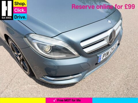 Mercedes-Benz B Class 1.8 B200 CDI BlueEfficiency Sport 7G-DCT Euro 5 (s/s) 5dr 12