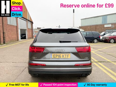 Audi Q7 3.0 TDI V6 S line Tiptronic quattro Euro 6 (s/s) 5dr 8