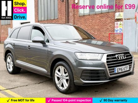 Audi Q7 3.0 TDI V6 S line Tiptronic quattro Euro 6 (s/s) 5dr