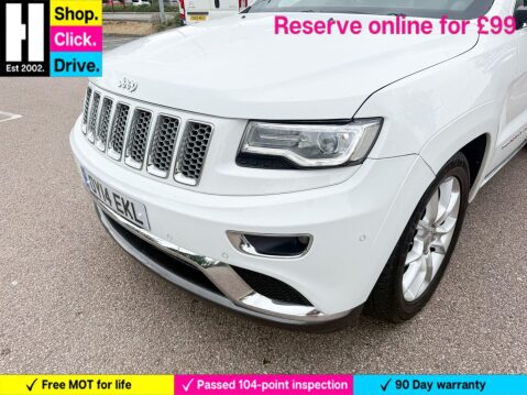 Jeep Grand Cherokee 3.0 V6 CRD Summit Auto 4WD Euro 5 5dr 21
