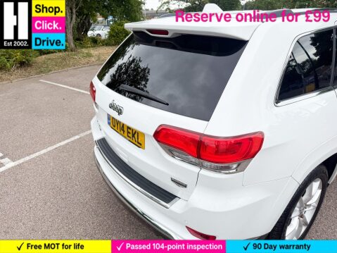 Jeep Grand Cherokee 3.0 V6 CRD Summit Auto 4WD Euro 5 5dr 16
