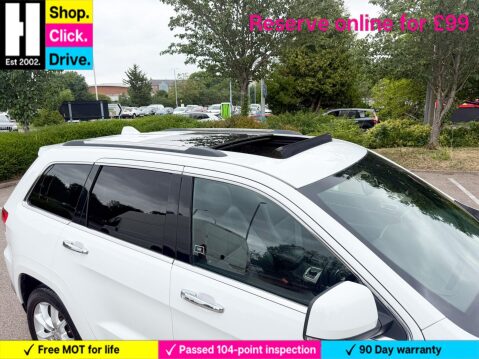 Jeep Grand Cherokee 3.0 V6 CRD Summit Auto 4WD Euro 5 5dr 14