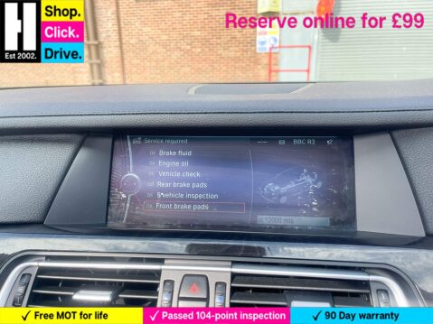 BMW 7 Series 4.4 750Li V8 Auto Euro 5 4dr 84