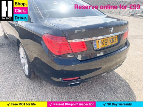 BMW 7 Series 4.4 750Li V8 Auto Euro 5 4dr 22