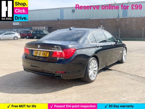 BMW 7 Series 4.4 750Li V8 Auto Euro 5 4dr 6