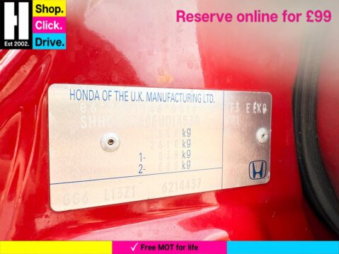 Honda Jazz 1.4 i-VTEC ES Plus Euro 5 5dr 37
