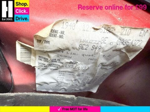 Audi S4 4.2 quattro 4dr 30