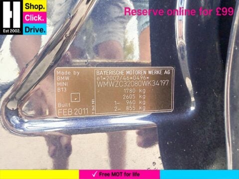 Mini Countryman 1.6 Cooper S SUV 5dr Petrol Manual Euro 5 (s/s) (184 ps) 51