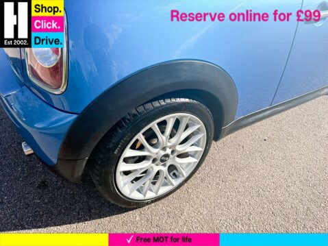 Mini Hatch 1.6 Cooper Pimlico Hatchback 3dr Petrol Manual Euro 5 (s/s) (122 ps) 15