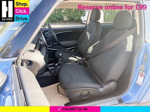 Mini Hatch 1.6 Cooper Pimlico Hatchback 3dr Petrol Manual Euro 5 (s/s) (122 ps) 42