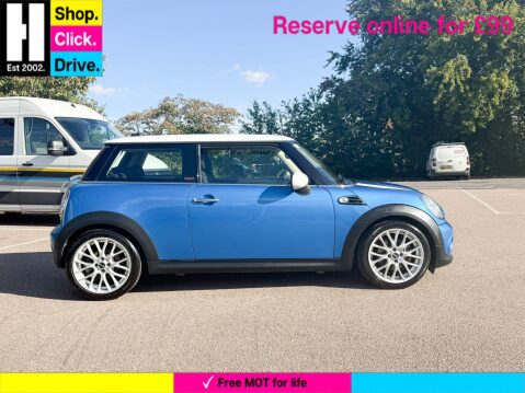 Mini Hatch 1.6 Cooper Pimlico Hatchback 3dr Petrol Manual Euro 5 (s/s) (122 ps) 2