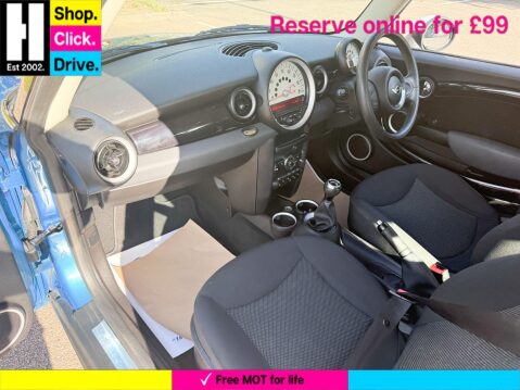Mini Hatch 1.6 Cooper Pimlico Hatchback 3dr Petrol Manual Euro 5 (s/s) (122 ps) 43