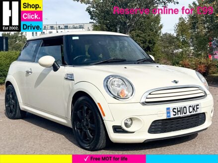 Mini Hatch 1.6 One Hatchback 3dr Petrol Manual Euro 5 (98 ps)