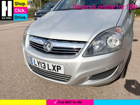 Vauxhall Zafira 1.6 16V Exclusiv MPV 5dr Petrol Manual Euro 5 (115 ps) 26
