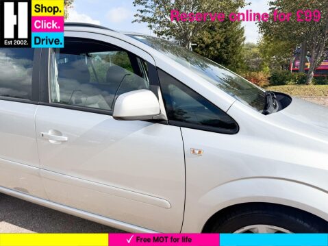 Vauxhall Zafira 1.6 16V Exclusiv MPV 5dr Petrol Manual Euro 5 (115 ps) 14