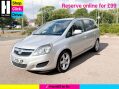 Vauxhall Zafira 1.6 16V Exclusiv MPV 5dr Petrol Manual Euro 5 (115 ps) 10