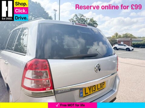 Vauxhall Zafira 1.6 16V Exclusiv MPV 5dr Petrol Manual Euro 5 (115 ps) 21