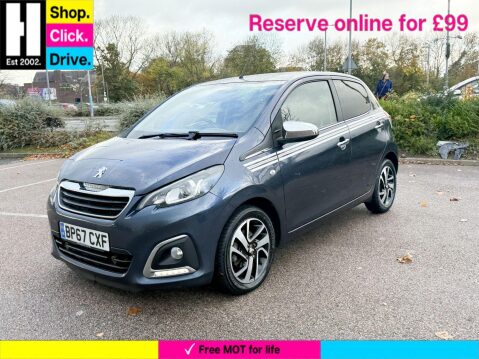 Peugeot 108 1.0 Collection Hatchback 5dr Petrol Manual Euro 6 (68 ps) 10