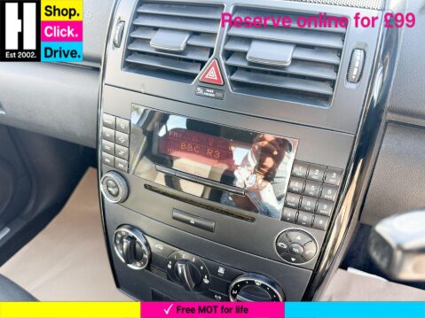 Mercedes-Benz A Class 1.5 A150 Classic Hatchback 5dr Petrol Manual (148 g/km, 95 bhp) 47
