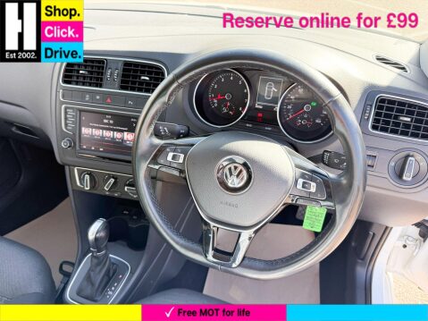 Volkswagen Polo 1.2 TSI BlueMotion Tech SE Hatchback 5dr Petrol DSG Euro 6 (s/s) (90 ps) 51