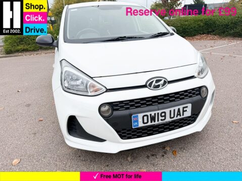 Hyundai i10 1.0 Play Hatchback 5dr Petrol Manual Euro 6 (67 ps) 12