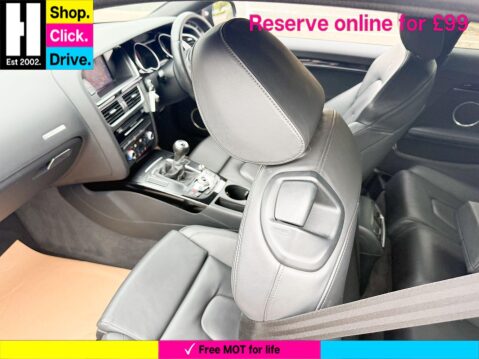 Audi A5 2.0 TDI Black Edition Coupe 2dr Diesel Manual Euro 5 (s/s) (177 ps) 56