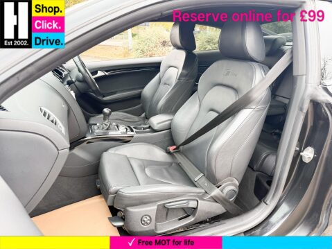 Audi A5 2.0 TDI Black Edition Coupe 2dr Diesel Manual Euro 5 (s/s) (177 ps) 54