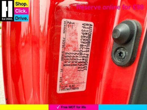 Peugeot 108 1.0 Active Hatchback 3dr Petrol Manual Euro 6 (68 ps) 38