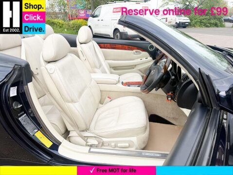 Lexus SC 4.3 430 Convertible 2dr Petrol Automatic (269 g/km, 282 bhp) 28