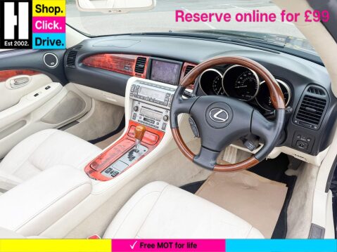 Lexus SC 4.3 430 Convertible 2dr Petrol Automatic (269 g/km, 282 bhp) 29