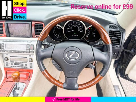 Lexus SC 4.3 430 Convertible 2dr Petrol Automatic (269 g/km, 282 bhp) 37