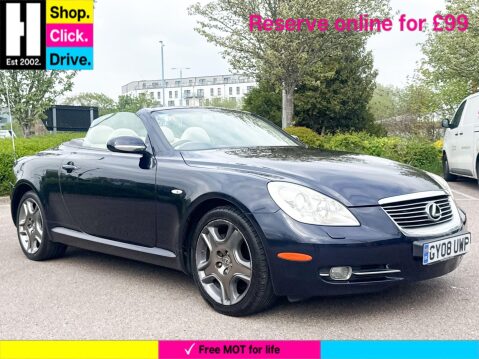 Lexus SC 4.3 430 Convertible 2dr Petrol Automatic (269 g/km, 282 bhp) 1