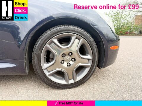 Lexus SC 4.3 430 Convertible 2dr Petrol Automatic (269 g/km, 282 bhp) 10