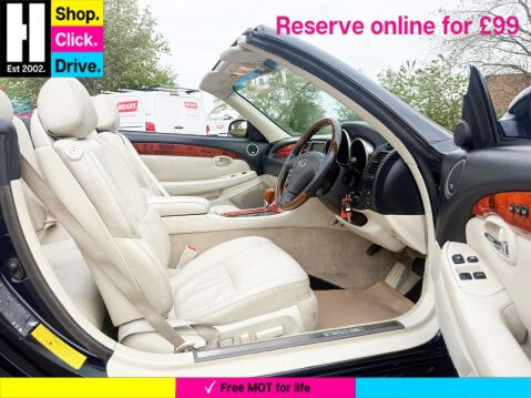 Lexus SC 4.3 430 Convertible 2dr Petrol Automatic (269 g/km, 282 bhp) 27