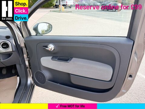 Fiat 500 1.2 Lounge Hatchback 3dr Petrol Manual Euro 6 (s/s) (69 bhp) 41