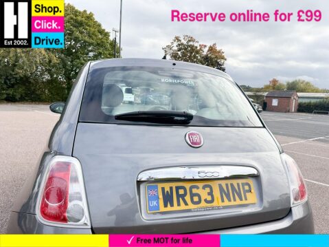Fiat 500 1.2 Lounge Hatchback 3dr Petrol Manual Euro 6 (s/s) (69 bhp) 21